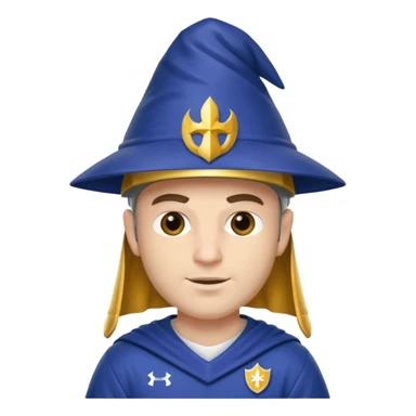 Football Player Wizard sticker
