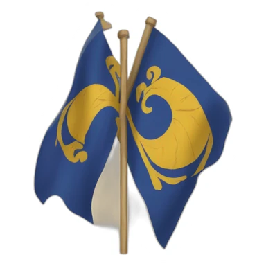 Byzantin flag sticker