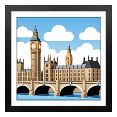 London calling sticker