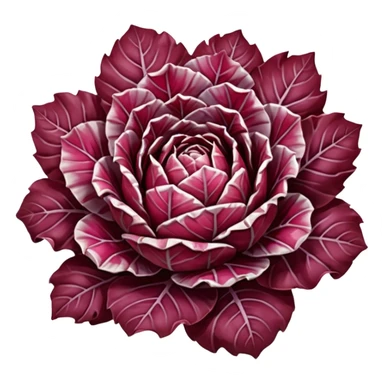 red radicchio  sticker