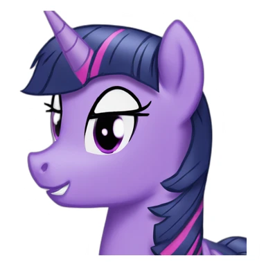 Twilight sparkle princess sticker