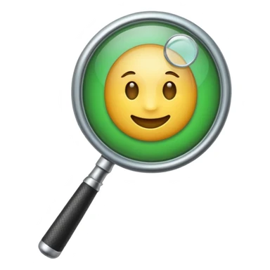 a new emoji that combines these two: ✅🔎 sticker