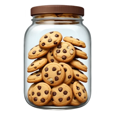 cookies in jar sticker