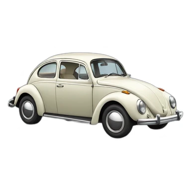 vw beetle sticker
