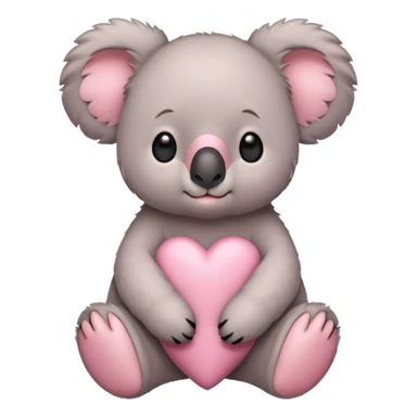 All Pink koala sticker