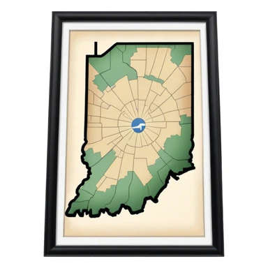 Indiana in Tennessee  sticker