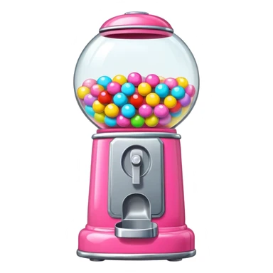 Bubblegum machine sticker