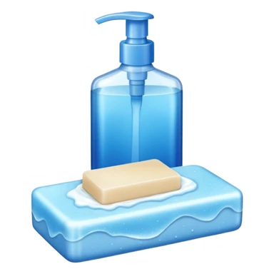 Soap and shampoo sticker