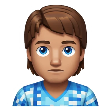 steve from minecraft  sticker