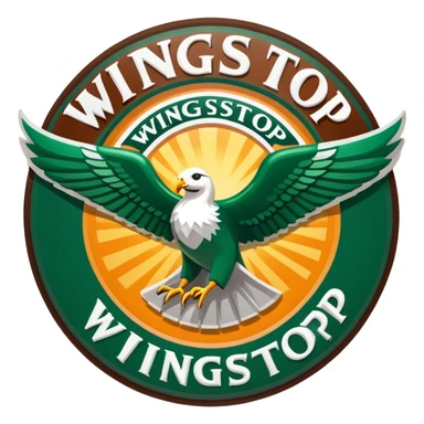 Wingstop sticker