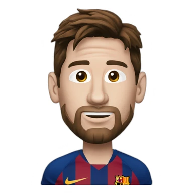 Messi 8ballon dor sticker
