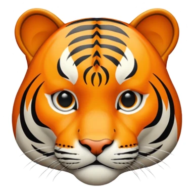 make the tiger cooler, more jazzy sticker