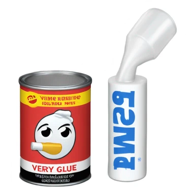 very strong glue sticker