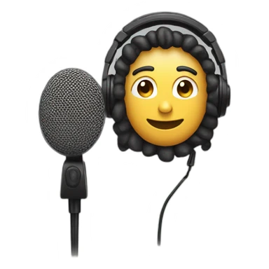 Voice Actor ROPOTE a voice over studio microphone sticker