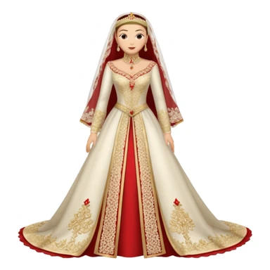 Robe mariage roi Mohammed VI sticker