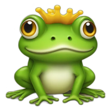 Grenouille déguiser en poule sticker