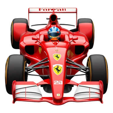 Ferrari 2000 F1 sticker
