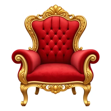 luxurius chair red sticker