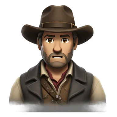 Mad Arthur Morgan  sticker