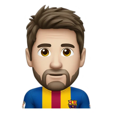 messi loser sticker