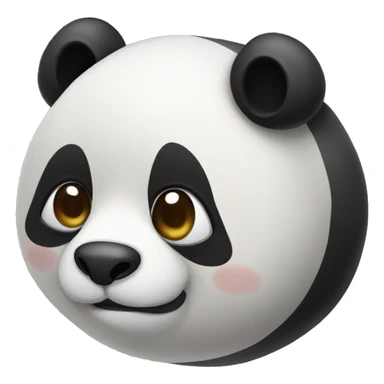 Panda covered in Ketchu sticker