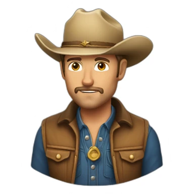 john dutton cowboy sticker