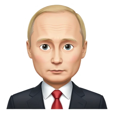 Putin Vladimir the suit  sticker