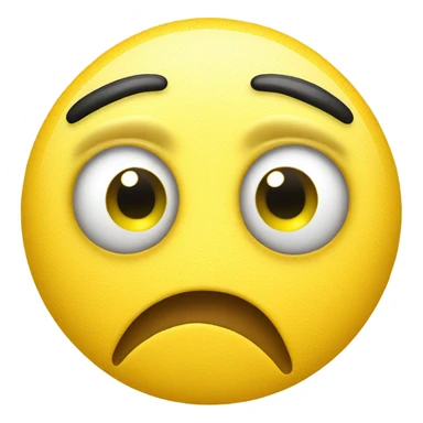 Yellow emoji sick with snot dripping down nose sticker