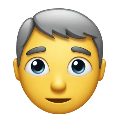 Eye twitch emoji face sticker