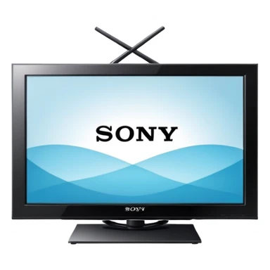 sony tv sticker
