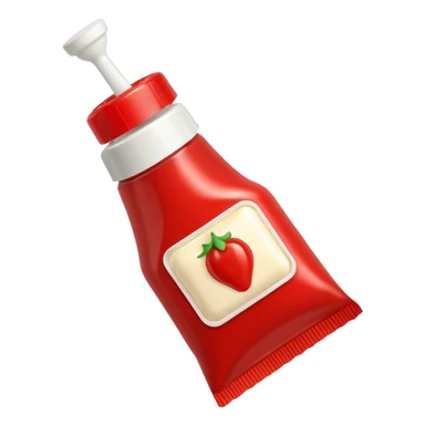 ketchup e mayonaise sbammm single use portion sticker