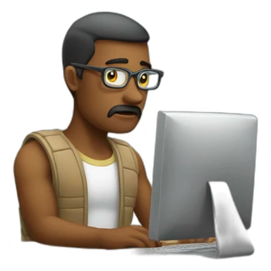 programmer-checking-issues sticker