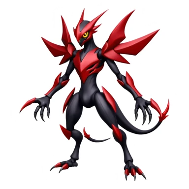 Bisharp-Scizor-Darkrai-Fakémon-hybrid-creature (full body)  sticker