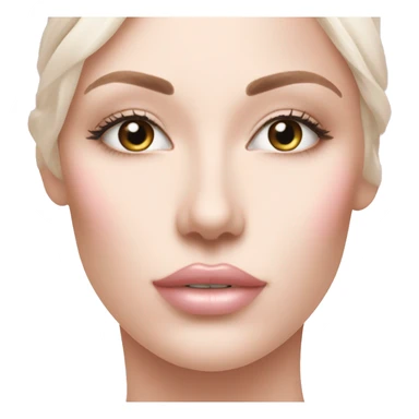 soft pink hyaluronic acid serum no logo sticker