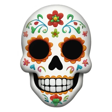 Sugar skull Zia  sticker