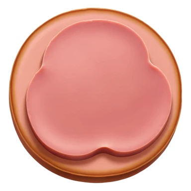 single slice of pink bologna sticker