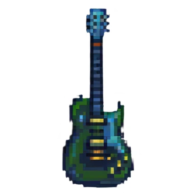 A guitar sticker