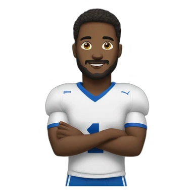 Jouer au football  sticker