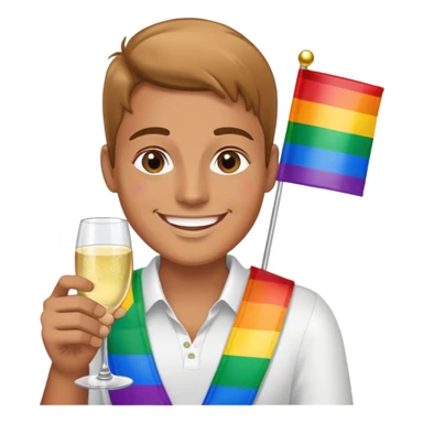 Gay with fuck sticker