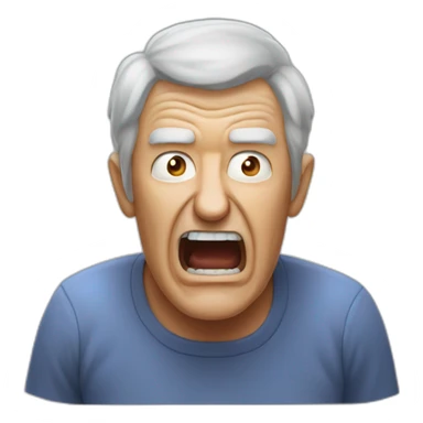 old man yelling at cloudflare sticker