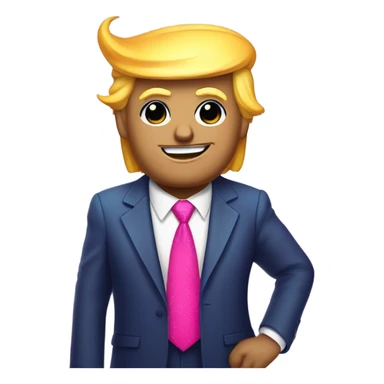 Gay trump sticker