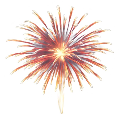 Fireworks sticker