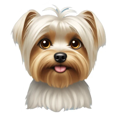 Maltese yorkie sticker