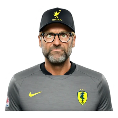 jurgen klopp shrug sticker