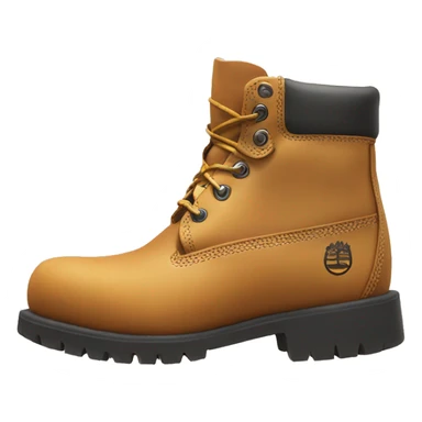 photorealistic Timberland sticker