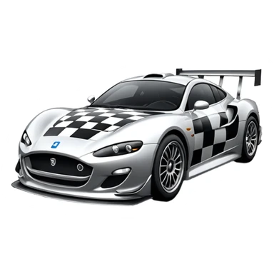 sorayama Chequered flag sticker