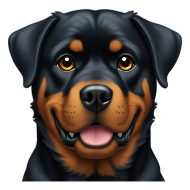 rottweiler dog sticker