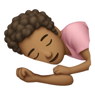me sleeping  sticker