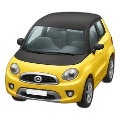 Voitures vêtement sticker