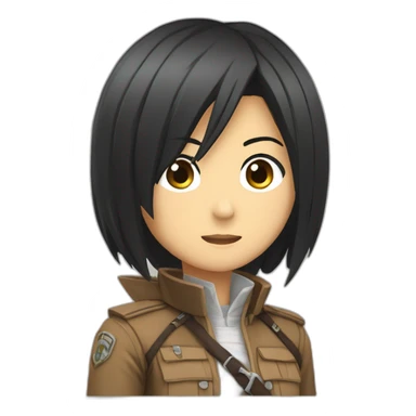 Mikasa Ackerman sticker